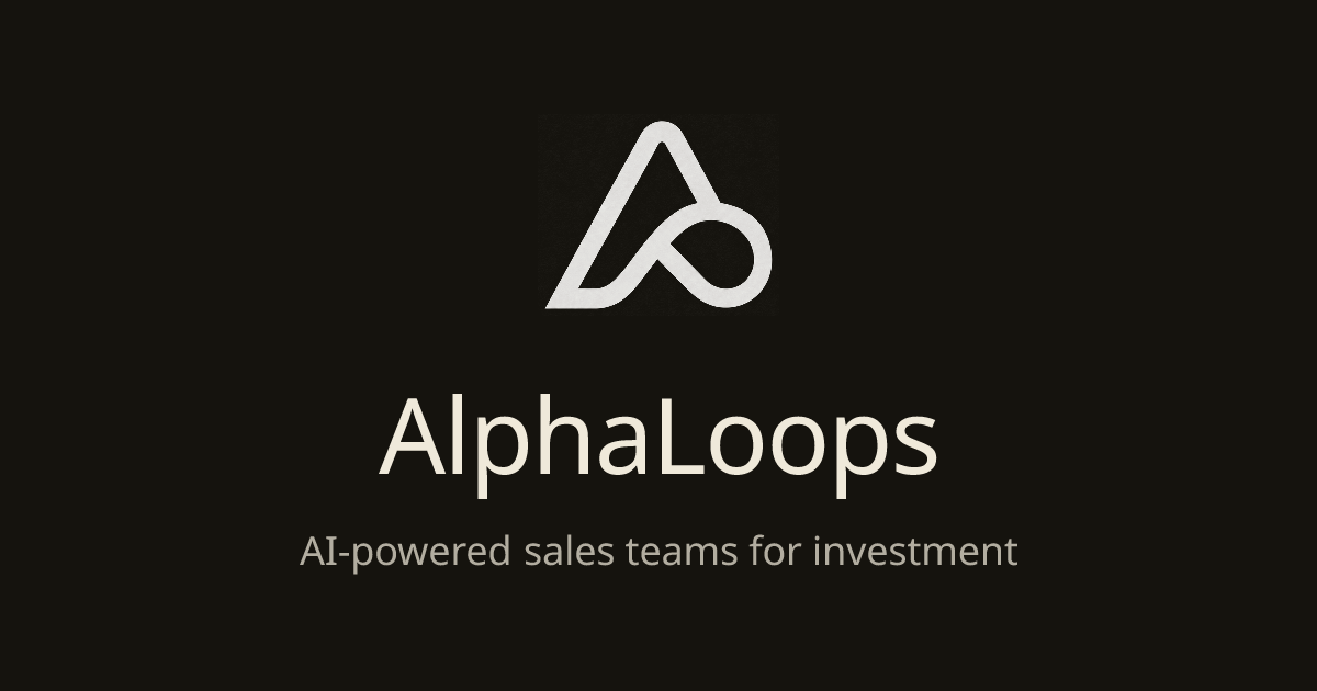 AlphaLoops preview